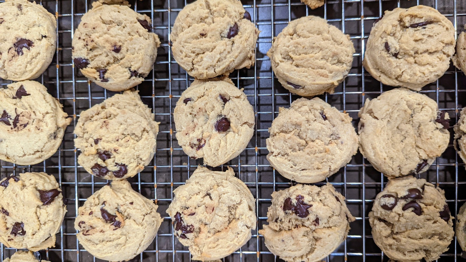 Image of Gluten Free Banana Nut Butter Chocolate Chip Cookies