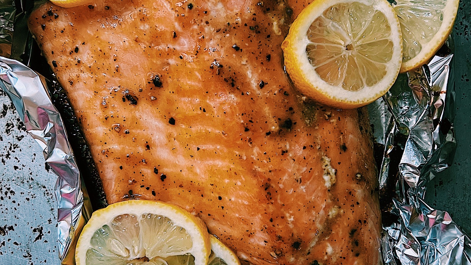 Image of Brown Sugar Mustard Sheet Pan Salmon