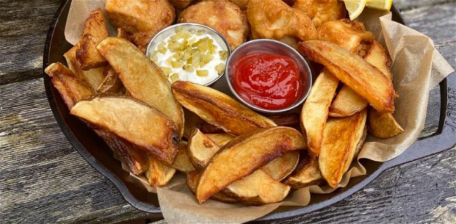 Image of Albacore Fish & Chips