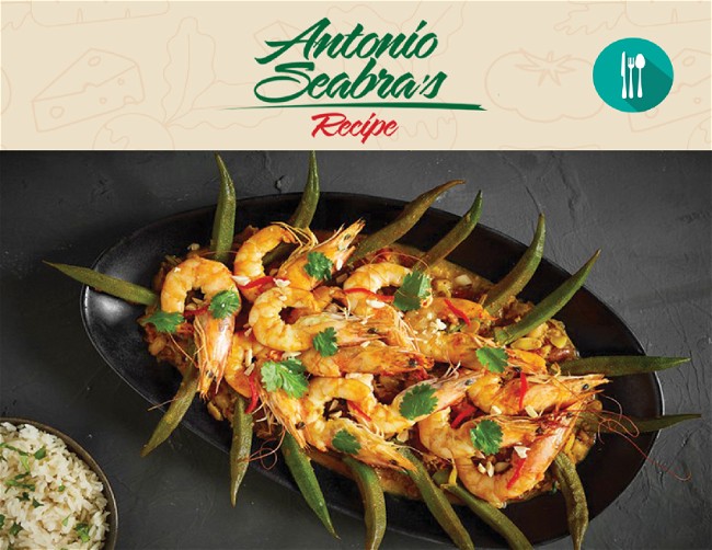 Image of Curried Prawns And Okra (Caril De Camarão Com Quiabos)