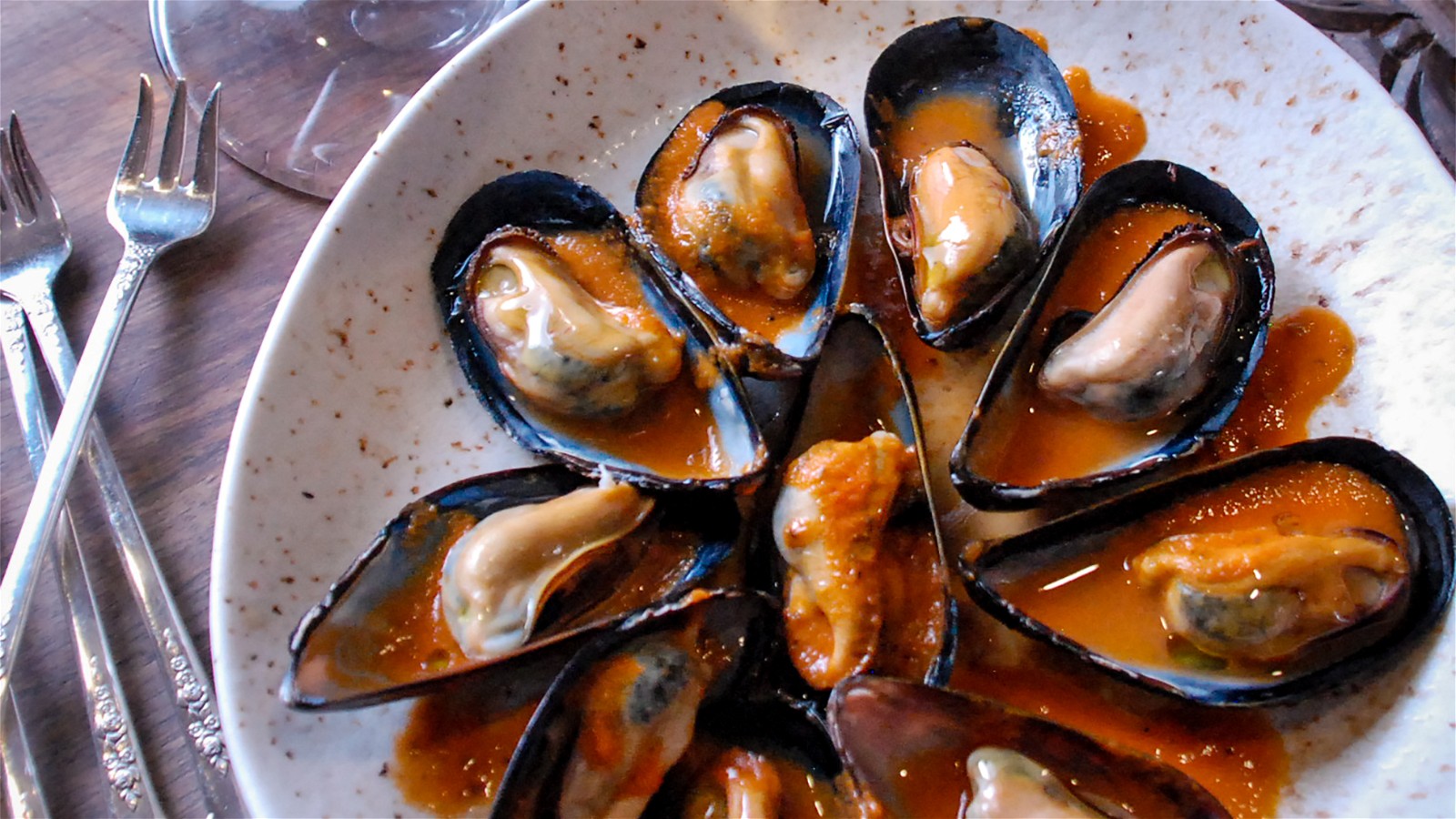 Image of Chilled Mussels in Escabeche 