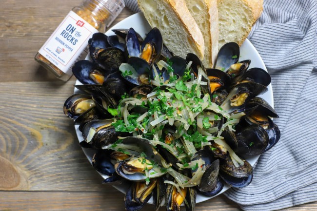 Image of Mussels with Bourbon Butter