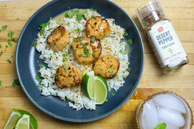 Image of Tequila Lime Scallops