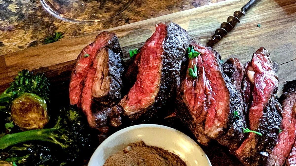 Image of Grilled Spice-Rubbed Hanger Steak