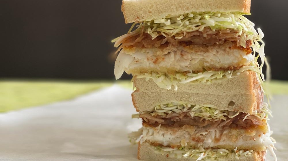 Image of Halibut Katsu Sando