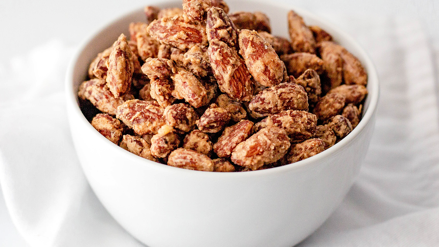 Image of Old Fashioned Cinnamon Vanilla Glazed Almonds