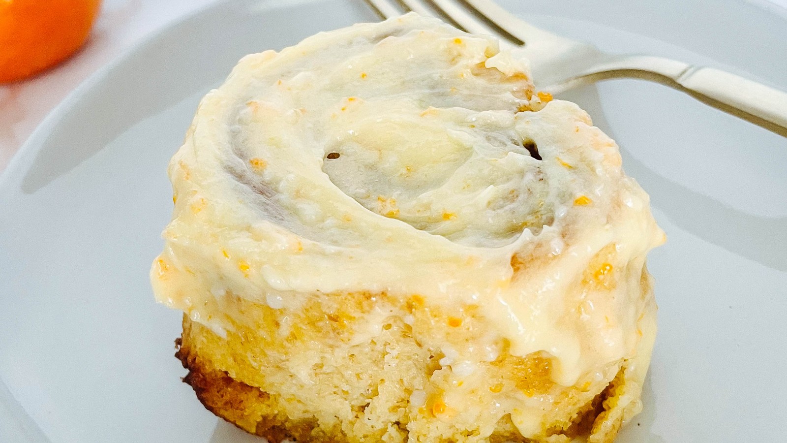 Image of Orange Frosted Cinnamon Rolls