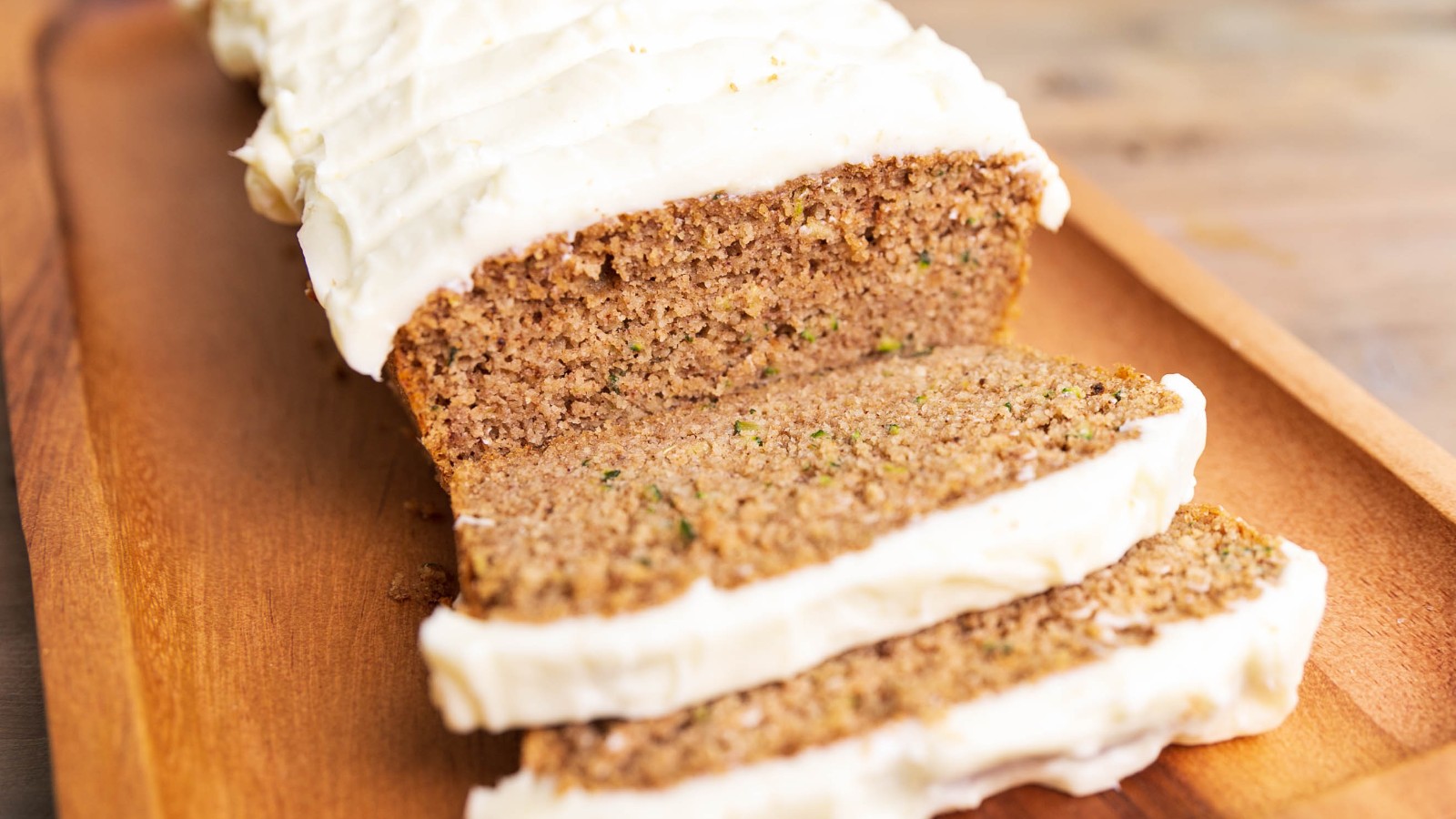 Image of Frosted Zucchini Bread
