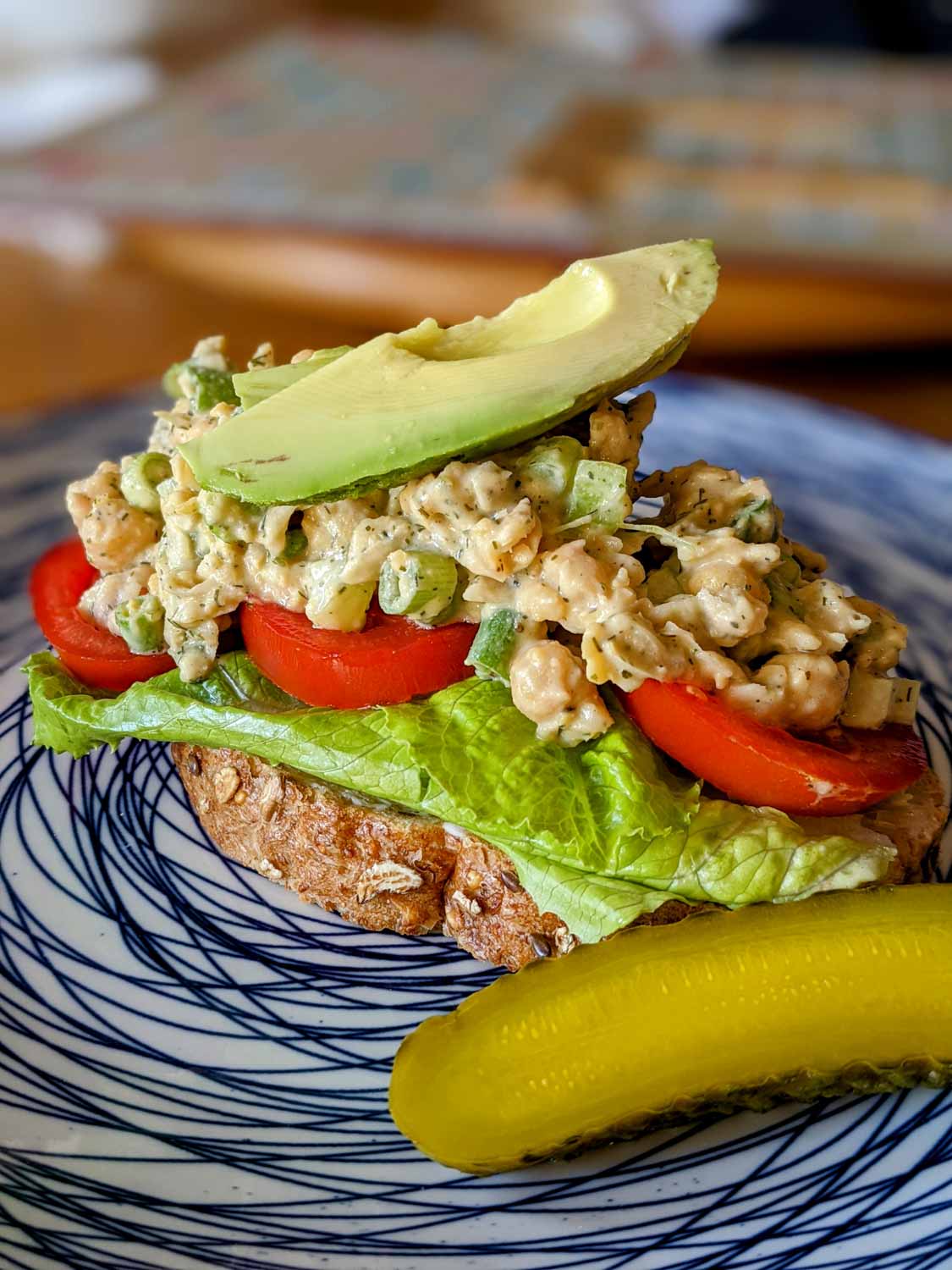 Chickpea 'Egg' Salad Sandwiches