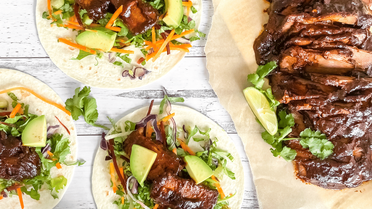 Image of Slow-cooked Brisket Tacos