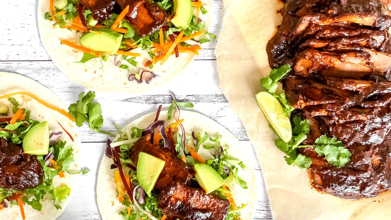 Image of Slow-cooked Brisket Tacos