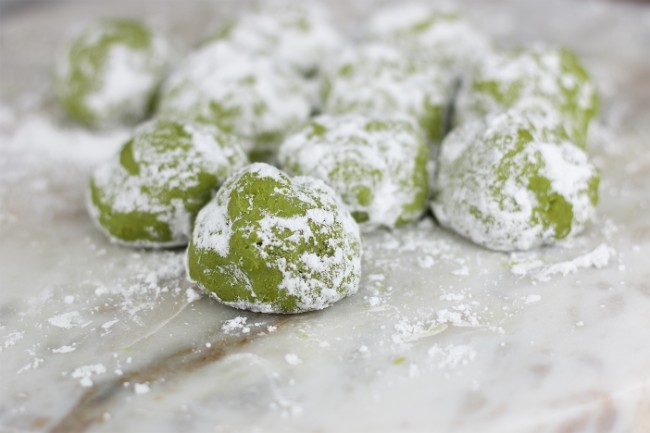 Image of Lemony Matcha Meltaways