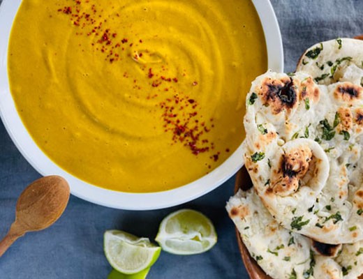 Image of Creamy Coconut Immunity Soup with Turmeric 