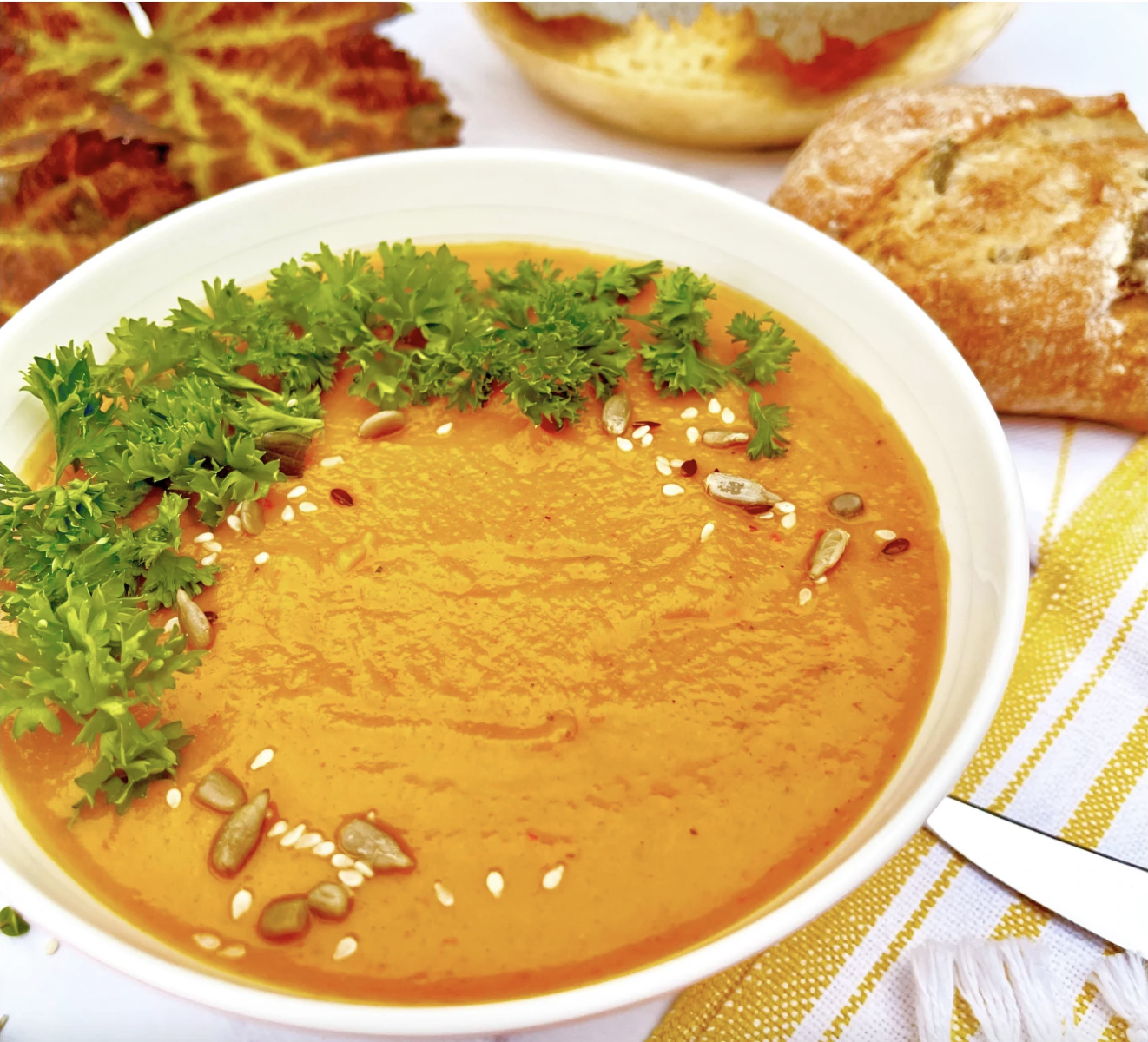 Image of Roasted Pepper & Carrot Soup