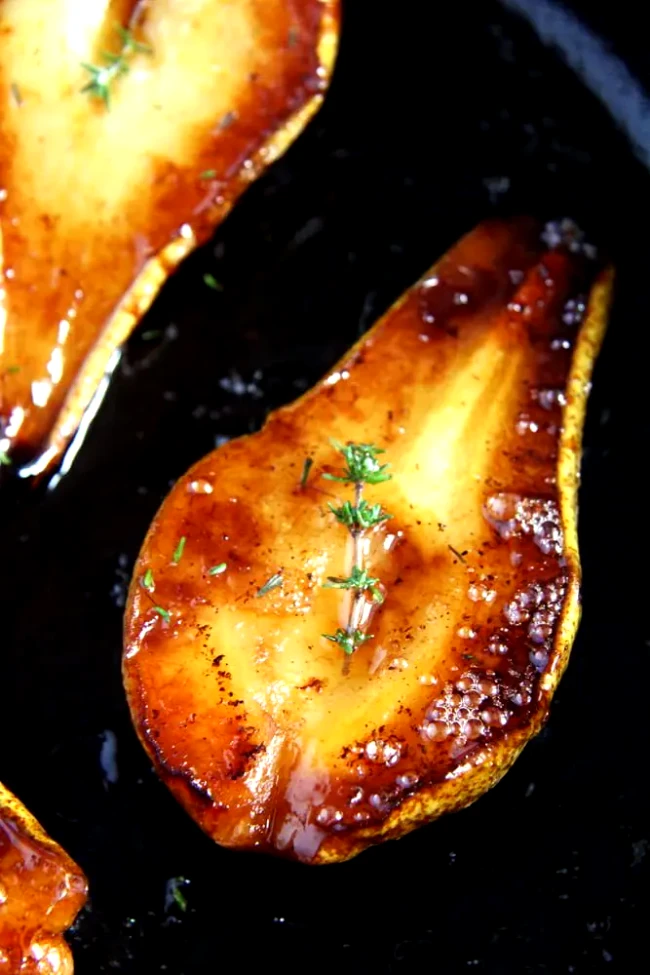Image of Roasted Balsamic and Honey Pears