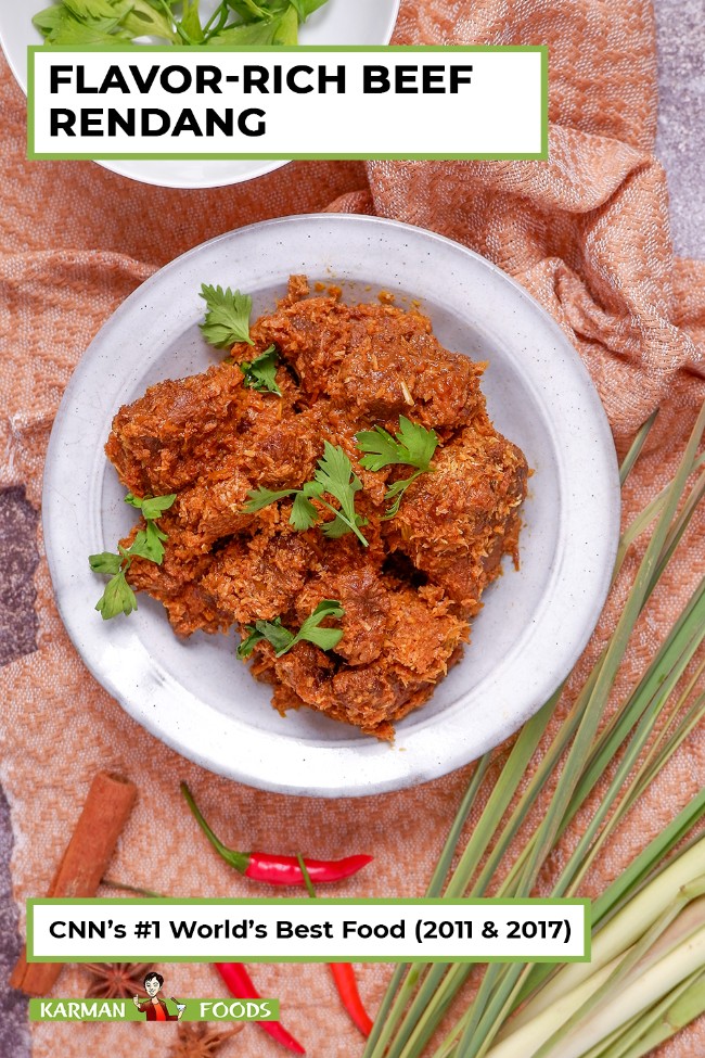 Image of Hot and Spicy Beef Rendang Recipe