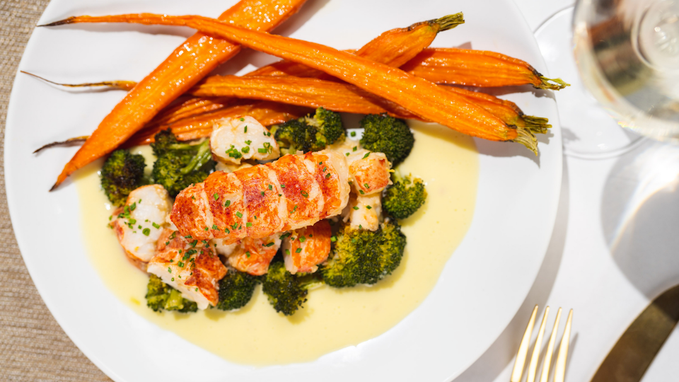 Image of Lobster with Meyer Lemon Beurre Blanc