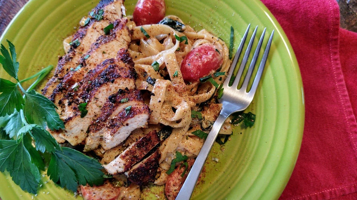 Image of Blackened Chicken Alfredo