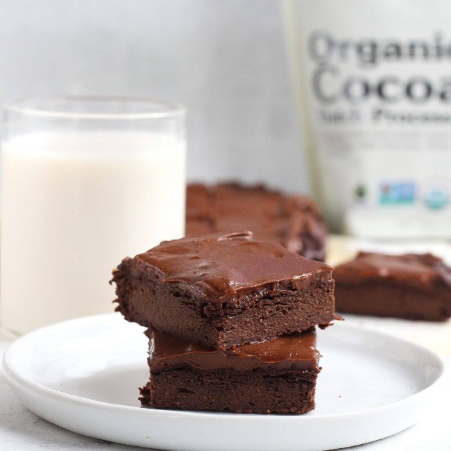 Image of Paleo Frosted Avocado Brownies