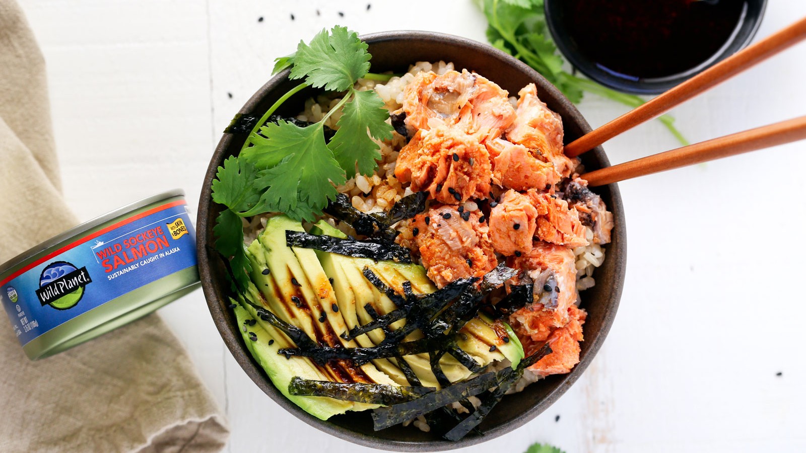 Image of Wild Salmon Sushi Bowl