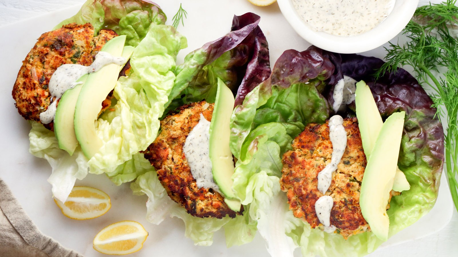 Image of Wild Salmon Cakes with Dill