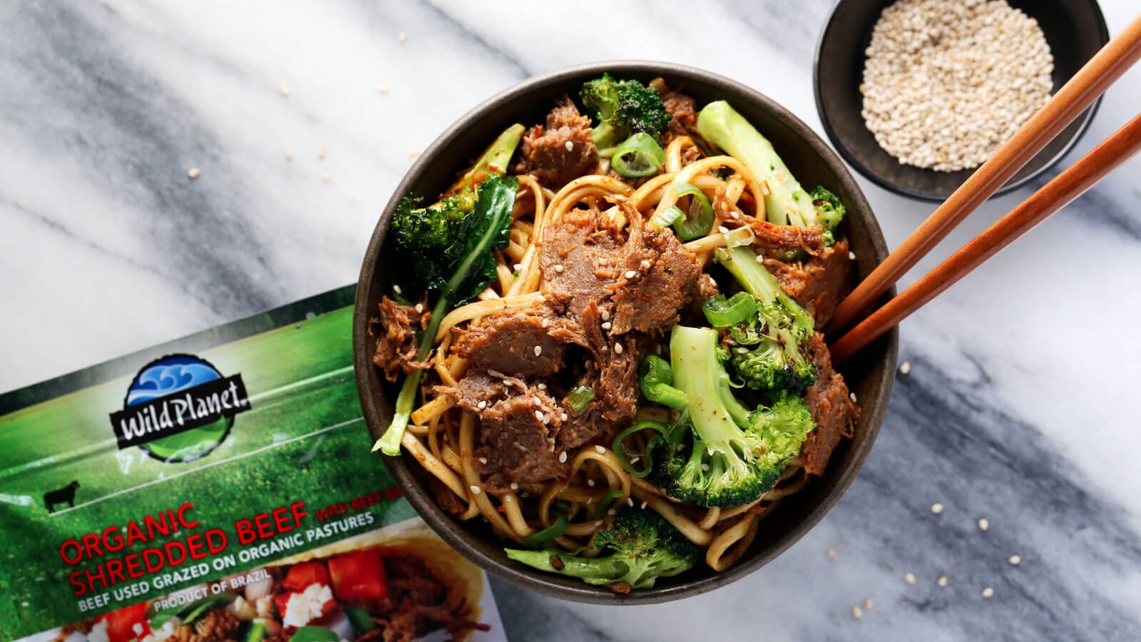 Image of Beef and Broccoli Udon Noodle Stir Fry