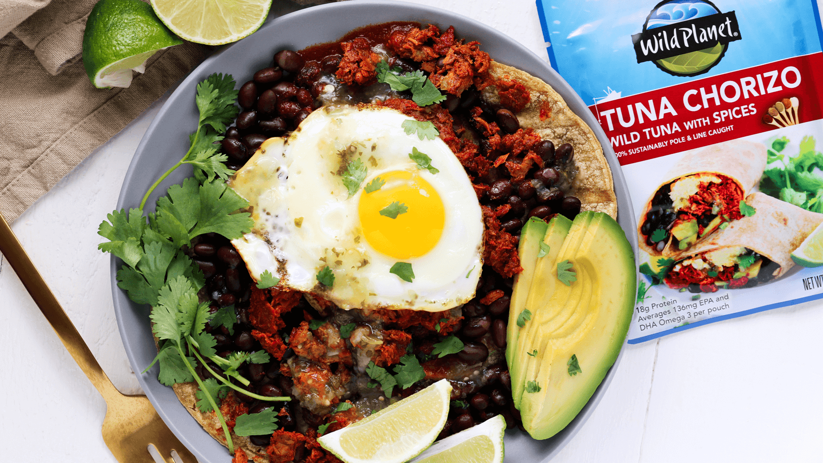 Image of Tuna Chorizo Huevos Rancheros