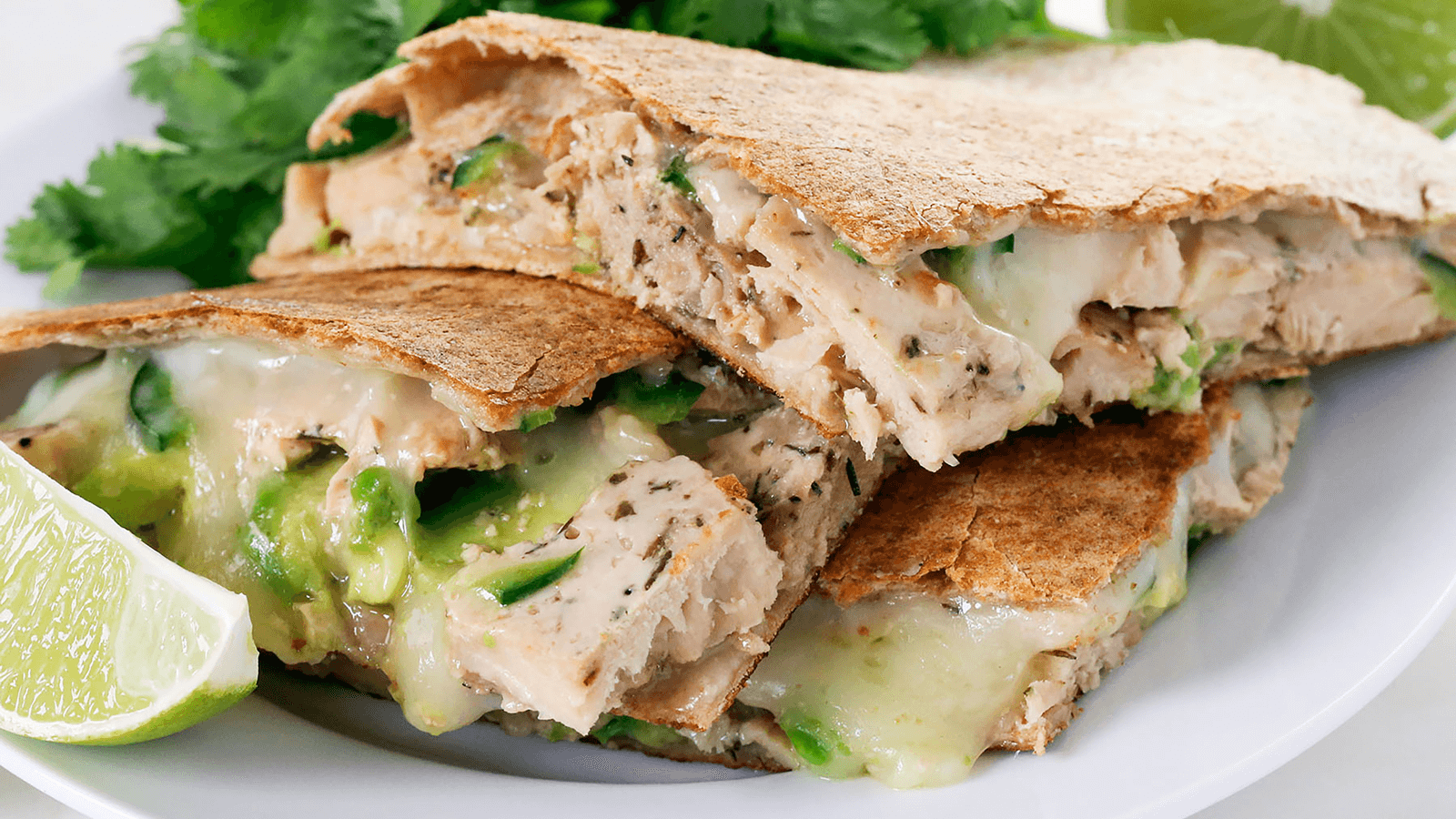 Lime and Basil Albacore Tuna Quesadillas | Wild Planet Foods recipe