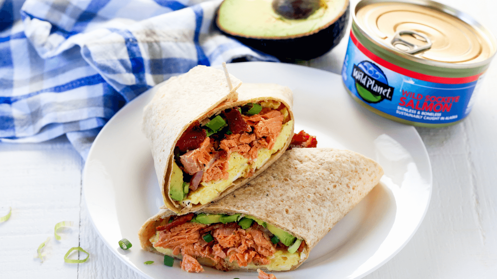 Image of Salmon Breakfast Wrap