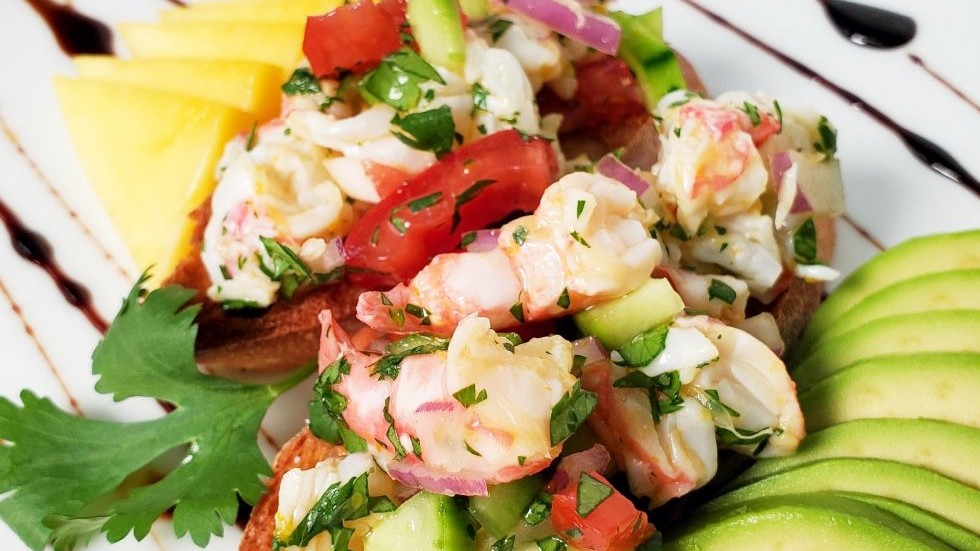 Image of Spotted Prawn Ceviche