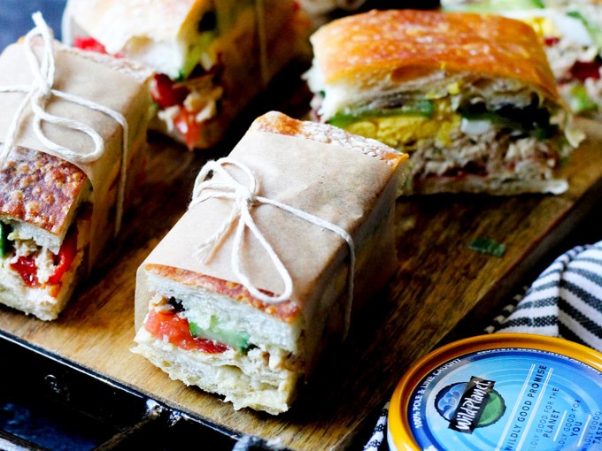 Springtime Sandwiches with Wild Planet Albacore Wild Tuna recipe –