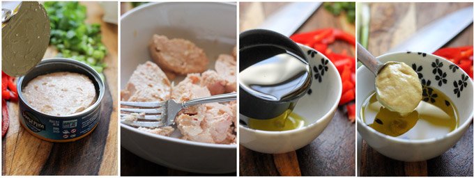 Image of In a separate bowl combine olive oil with mustard and...