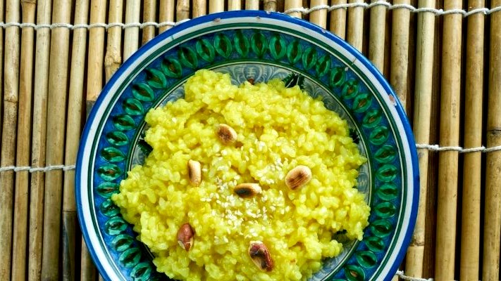 Image of Pongal with a Healthy Twist - Foxtail Millet Porridge / Thinai Pongal