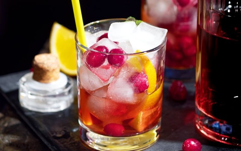Orange And Cranberry Gin