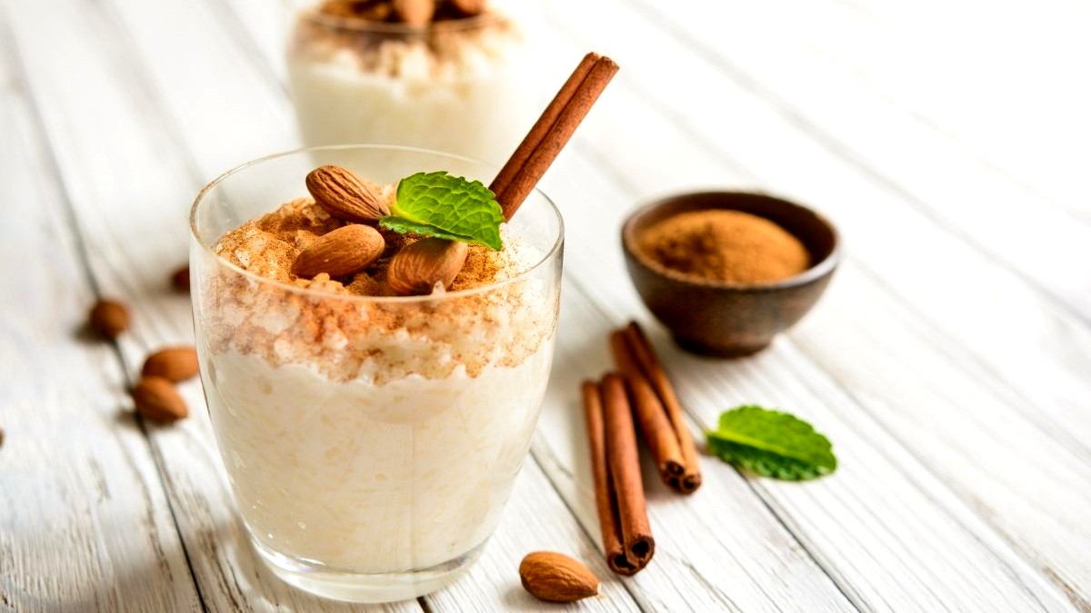Image of Quick Cinnamon-Almond Rice Pudding