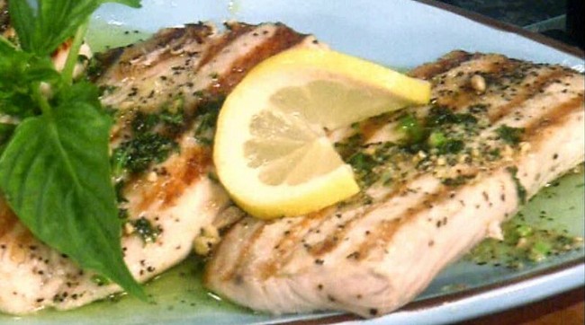 Image of Seared Mahi Mahi with Zesty Basil Butter