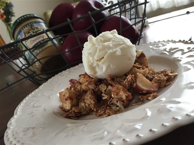 Image of Peanut Butter Apple Crisp