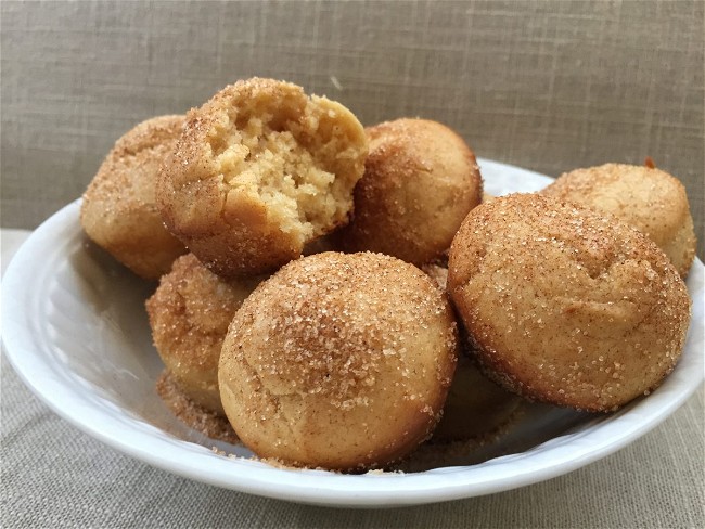 Image of Peanut Butter Doughnut Holes