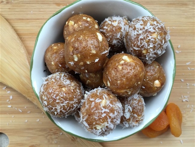 Image of Apricot and Tahini Power Bites