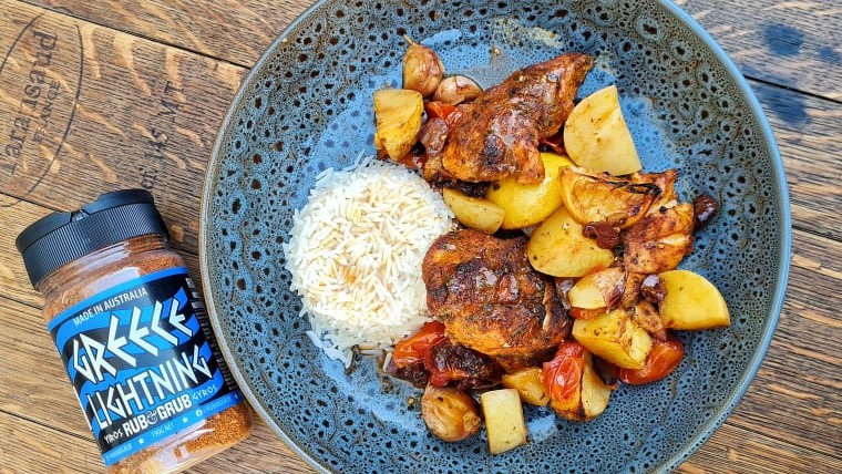 Image of Chicken Yiros Traybake