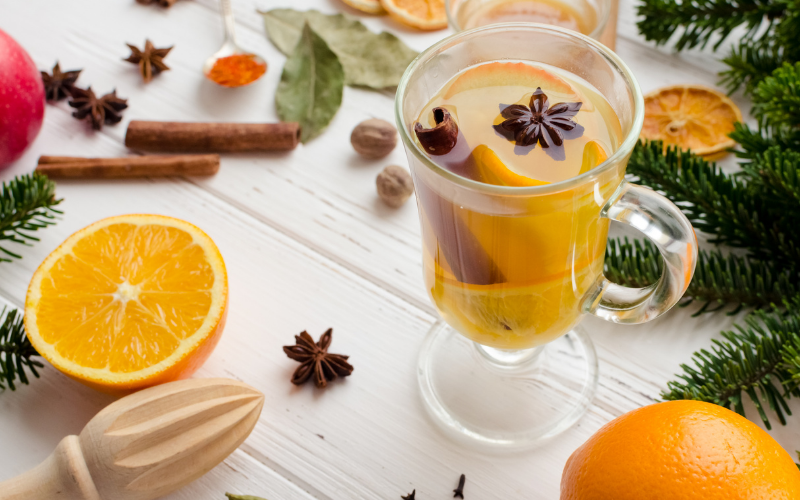 Slow Cooker Spiked Mulled Cider