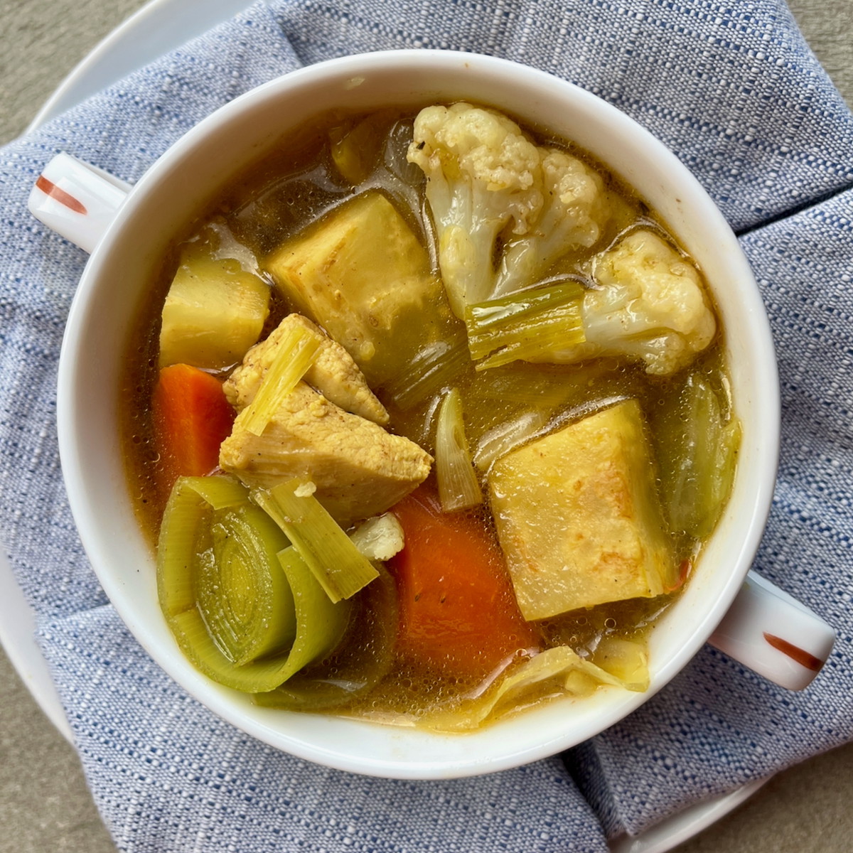 Comforting & Quick Chicken Soup