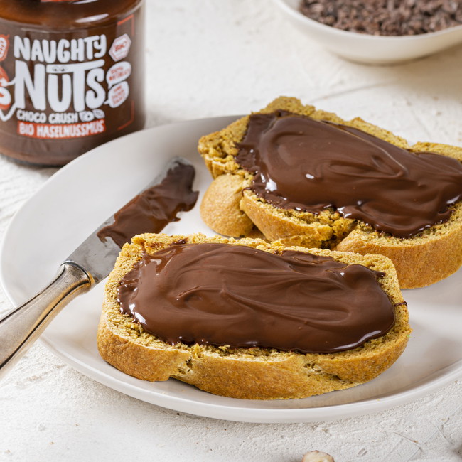 Vegane Brioche mit Choco Crush