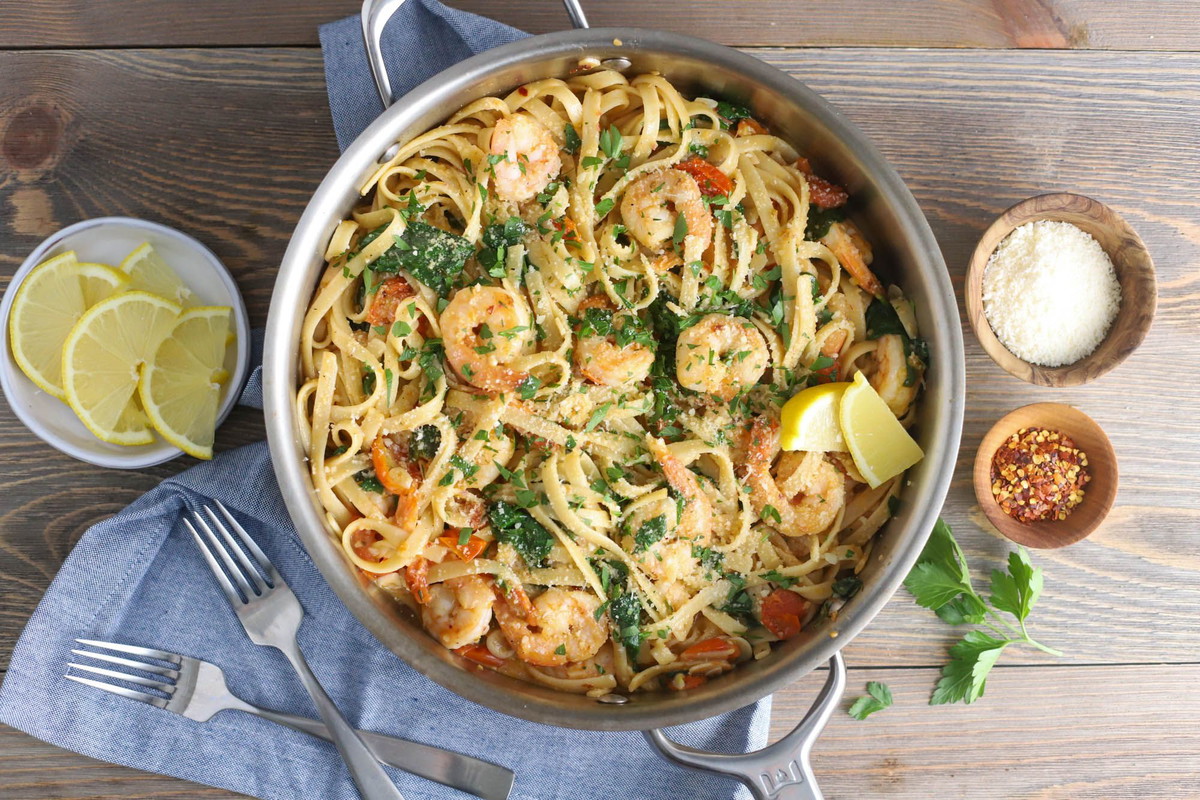 Shrimp Scampi Pasta