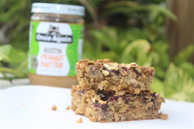 Image of Peanut Butter Jelly Oatmeal Bars