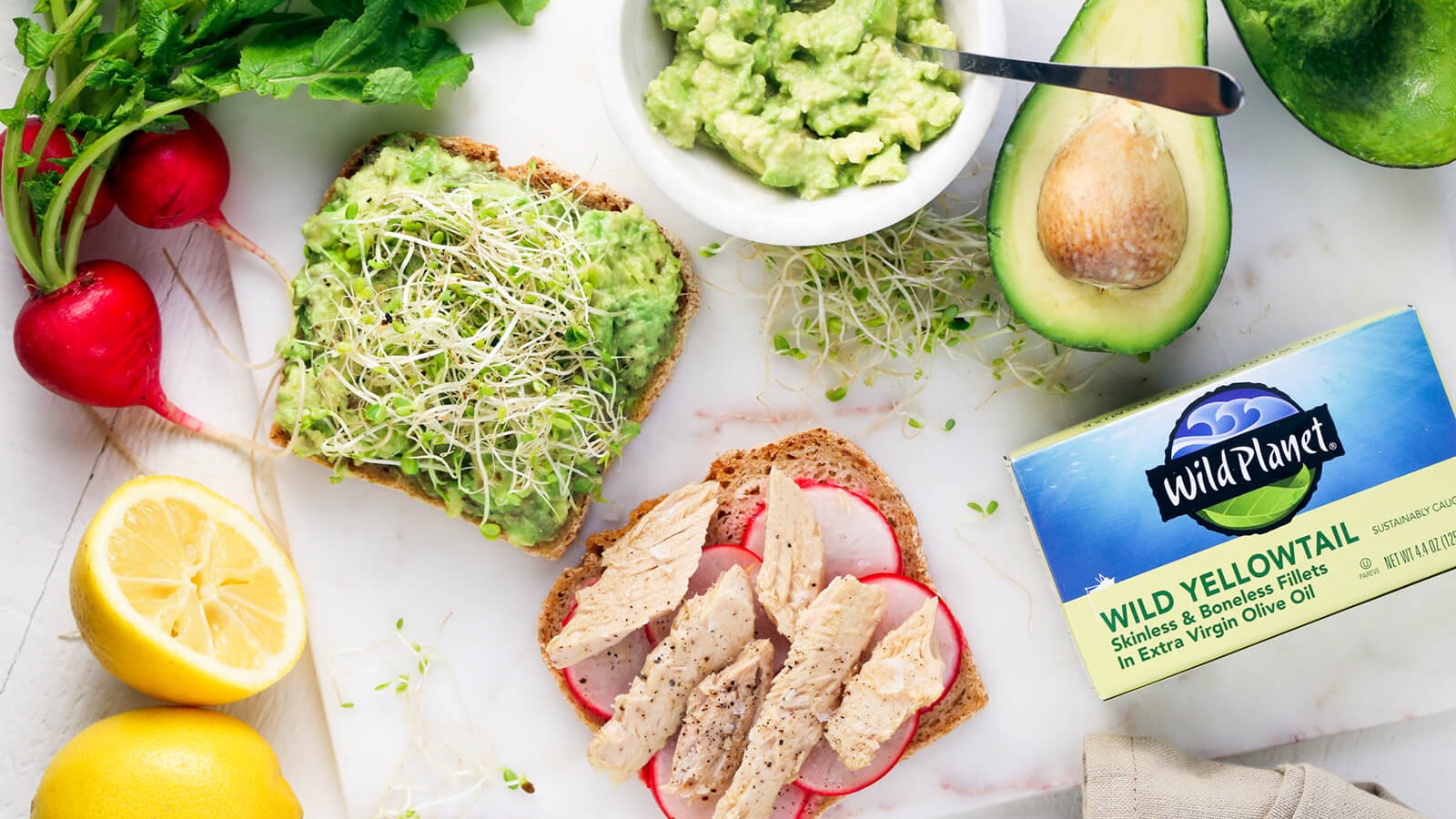 Image of Yellowtail Avocado Sandwich