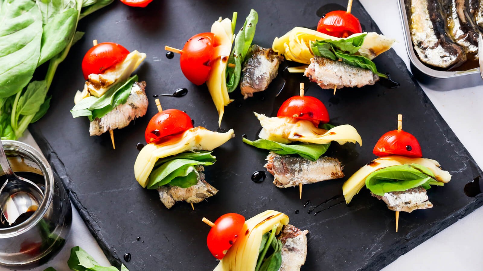 Anchovy Antipasto Bites | Wild Planet Foods recipe