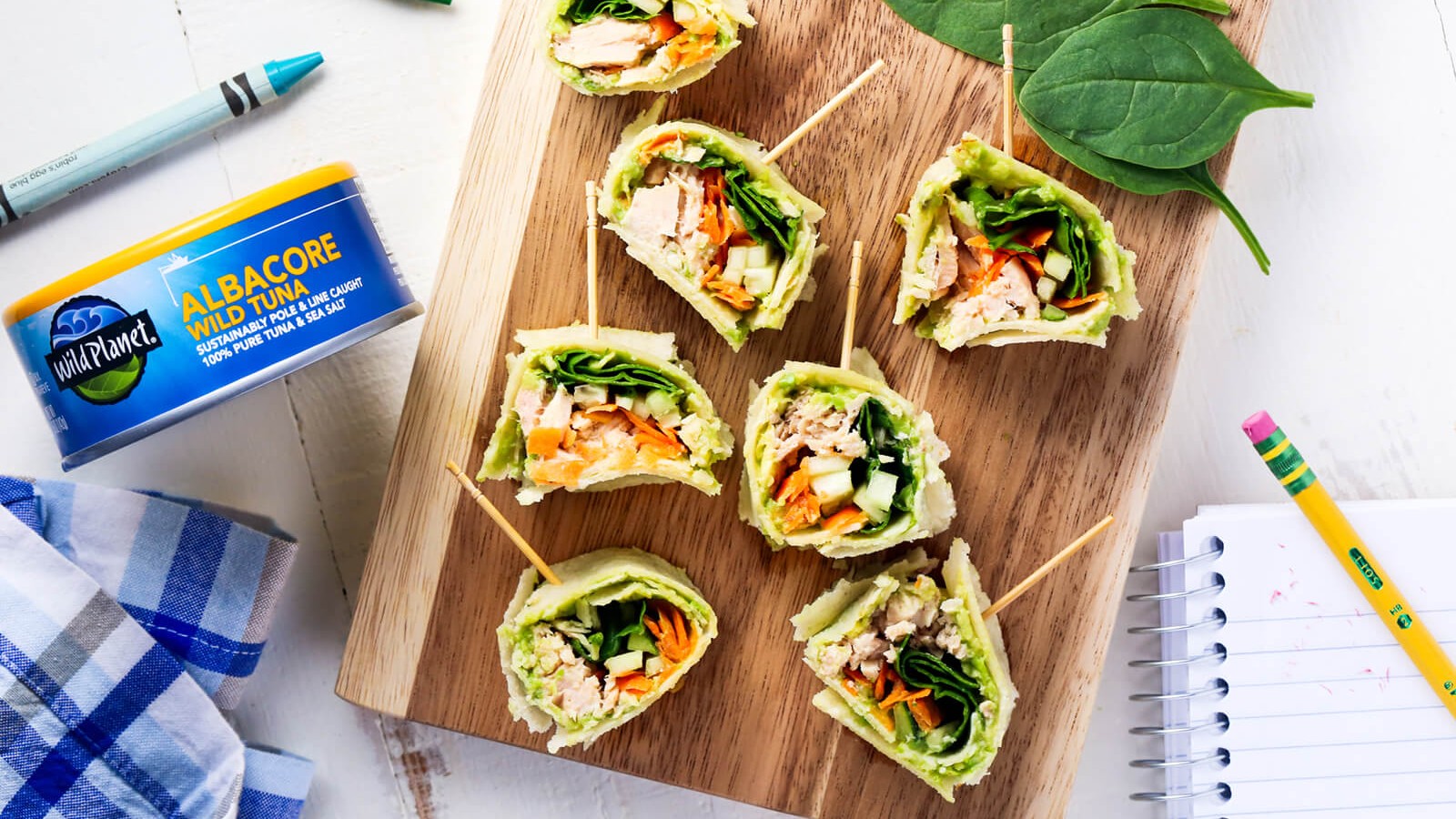 Wild Planet Albacore Tuna Pinwheels
          
       recipe  &ndash;