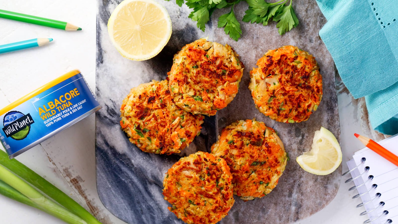 Mini Tuna Sweet Potato Cakes | Wild Planet Foods recipe