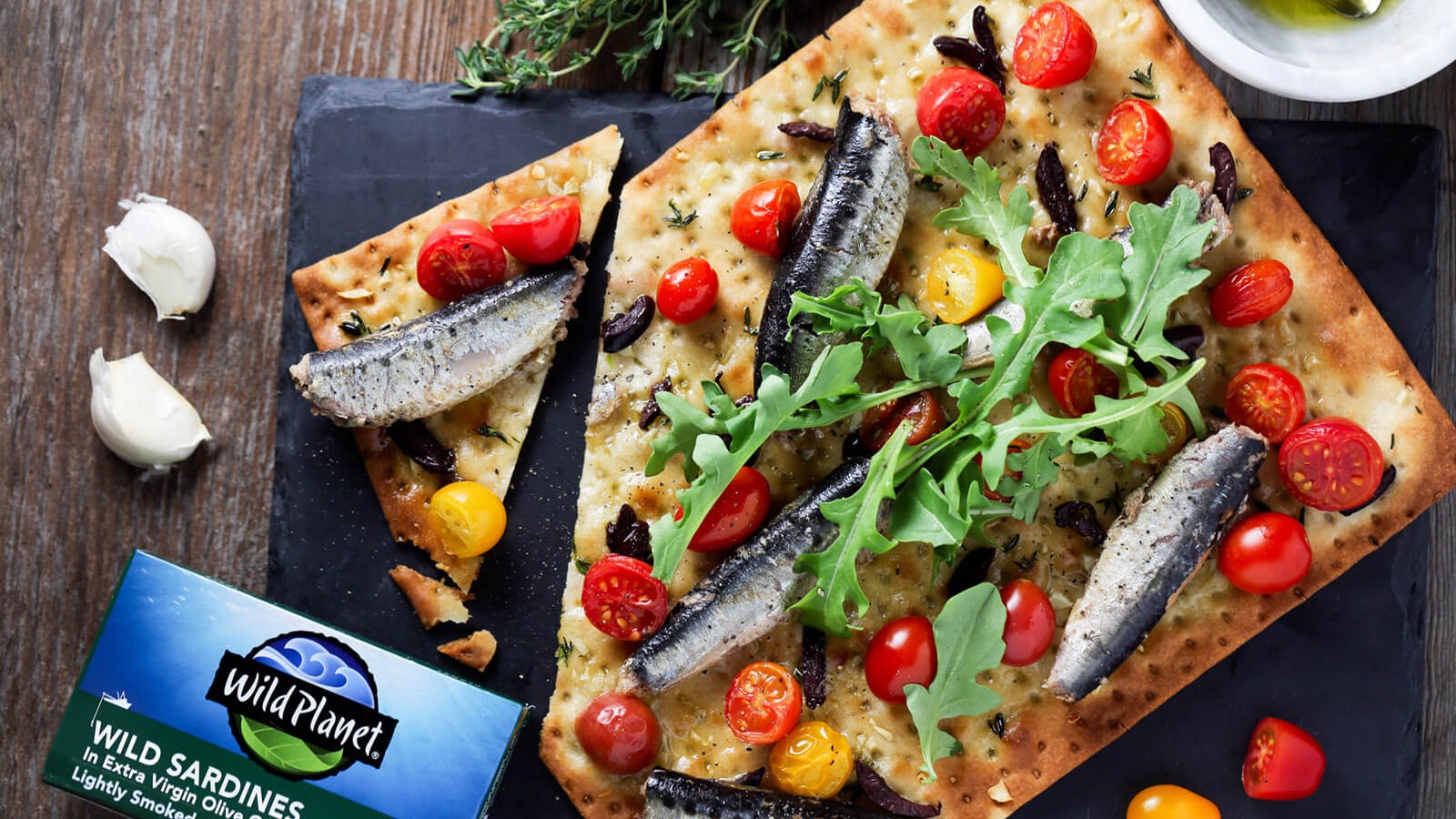 Image of Sardine Flatbread